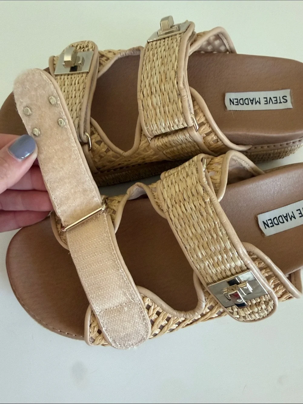 Steve Madden Bigschmona Platform slide Sandals